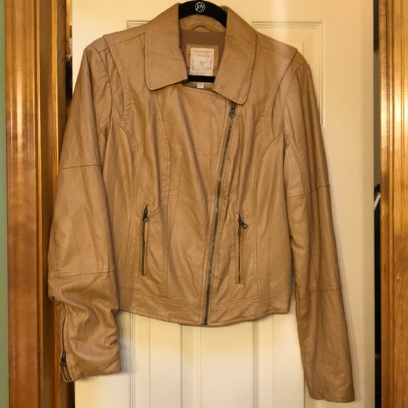 guess tan jacket